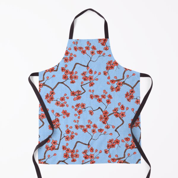 Item preview, Seamless japanese cherry  blossoms pattern designed and sold by urban-color.