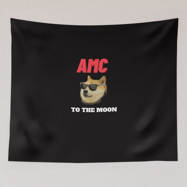 Item preview, amc to the moon designed and sold by 77ART.