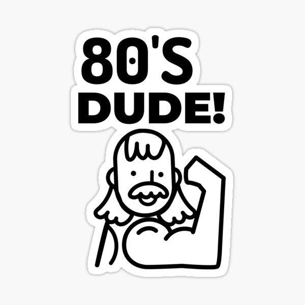 Artikel-Vorschau von 80er-Jahre-Typ Er ist total durchtrainiert, designt und verkauft von BestCoolStuff.