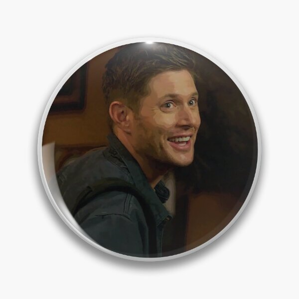 Item preview, Dean Winchester from Supernatural Cartoony Style Circle designed and sold by m1vhus.