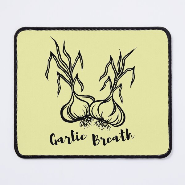 Item preview, Garlic Breath | Garlic Bulbs Design designed and sold by Monochromatics by Corie Mae Dark.