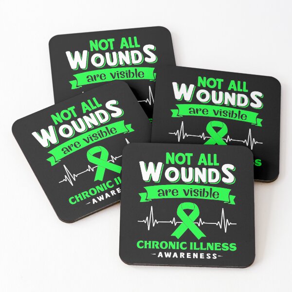 Item preview, Chronic Illness Awareness Not All Wounds Are Visible designed and sold by Victormoratalla.