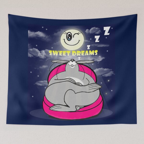 Item preview, Sweet Dreams - Bunny  designed and sold by Shirley cute art .