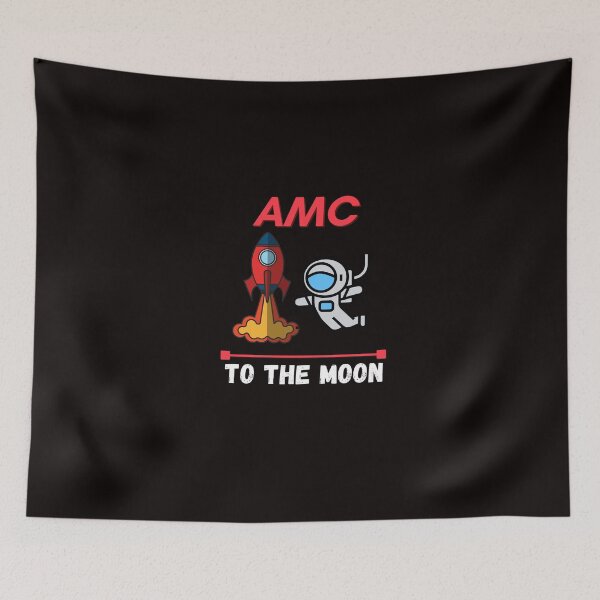 Item preview,  amc to the moon dogecoin memes designed and sold by 77ART.