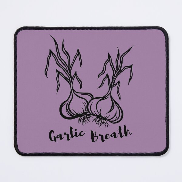 Item preview, Garlic Breath | Garlic Bulbs Design designed and sold by Monochromatics by Corie Mae Dark.