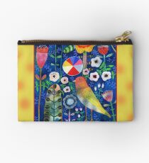 Color Wheel Bird Studio Pouch