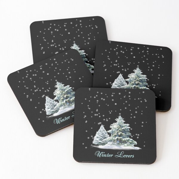 Item preview, Snowy Forest For Winter Lovers designed and sold by SewnMemories.