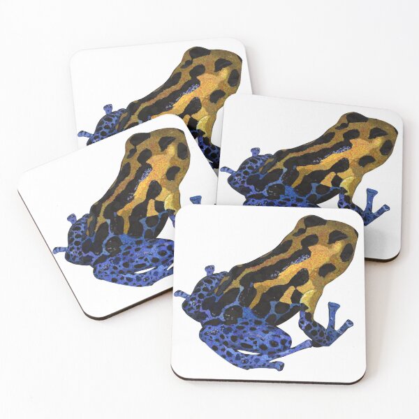 Item preview, Blue and Orange Dart Frog designed and sold by sarcohpagus.