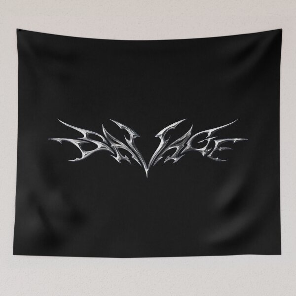 Item preview, aespa SAVAGE Logo designed and sold by helloharu.