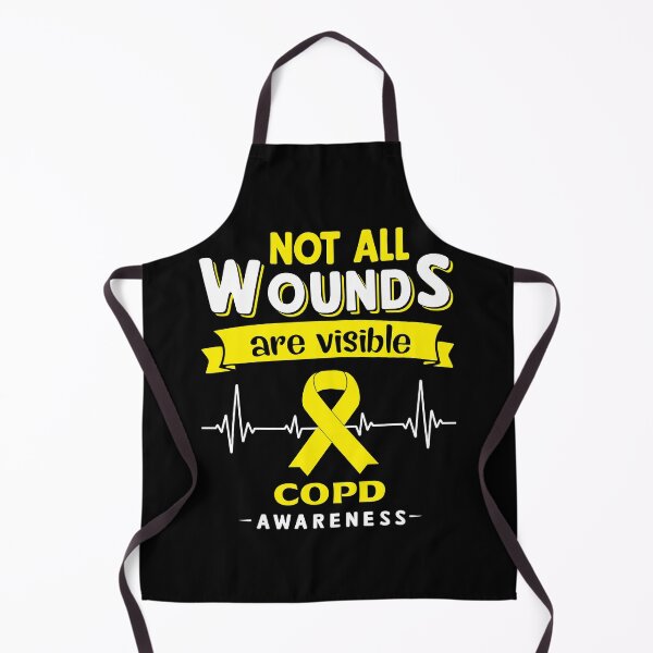 Item preview, COPD Awareness Not All Wounds Are Visible designed and sold by Victormoratalla.