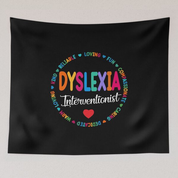 Item preview, School Support Team Dyslexia Interventionist Squad Reading designed and sold by TH3--DESIGNER.