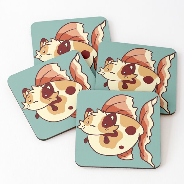 Item preview, Chubby Goldfish Kitty designed and sold by SaradaBoru.