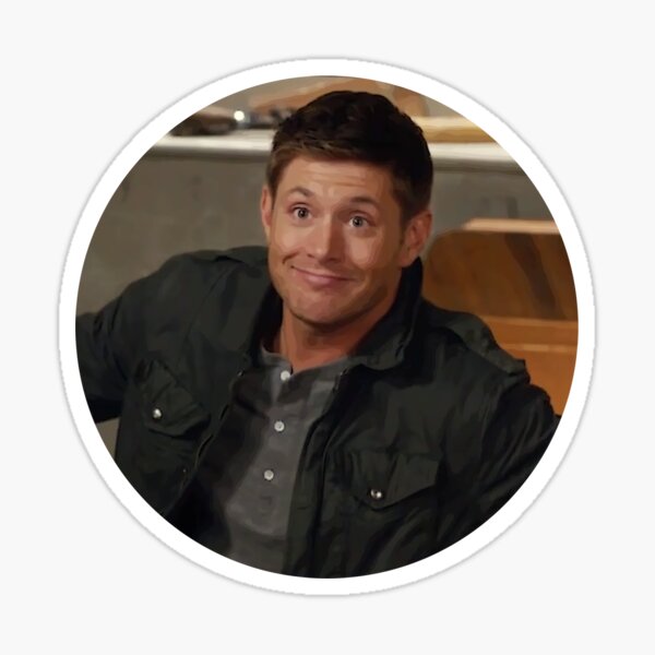 Item preview, Dean Winchester from Supernatural Cartoony Style Circle designed and sold by m1vhus.