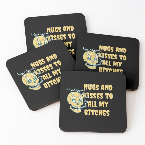 Item preview, Nugs and kisses to all my bit**es -Funny Weed Stoned Saying designed and sold by Red-ElYoubi.