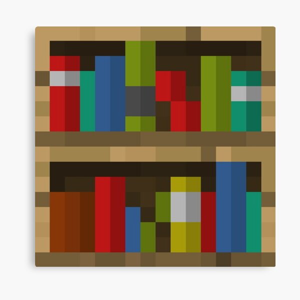 Bookshelf Canvas Prints Redbubble