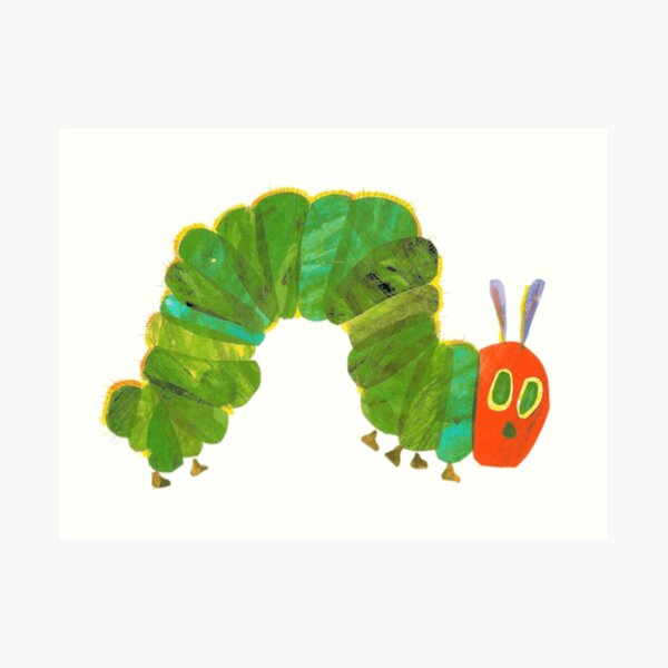 The Very Hungry Caterpillar Art Print For Sale By 2692artwork Redbubble