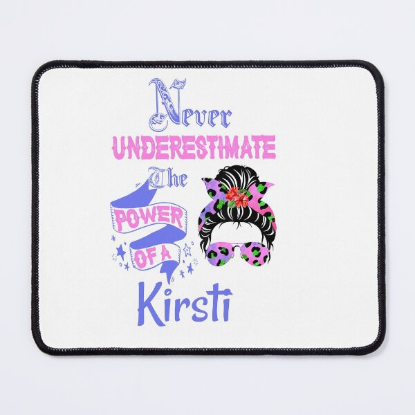 Item preview, Purple Cheetah print messy bun Never underestimate the power of a Kirsti  - Never Underestimate  designed and sold by Designs Of all kinds.
