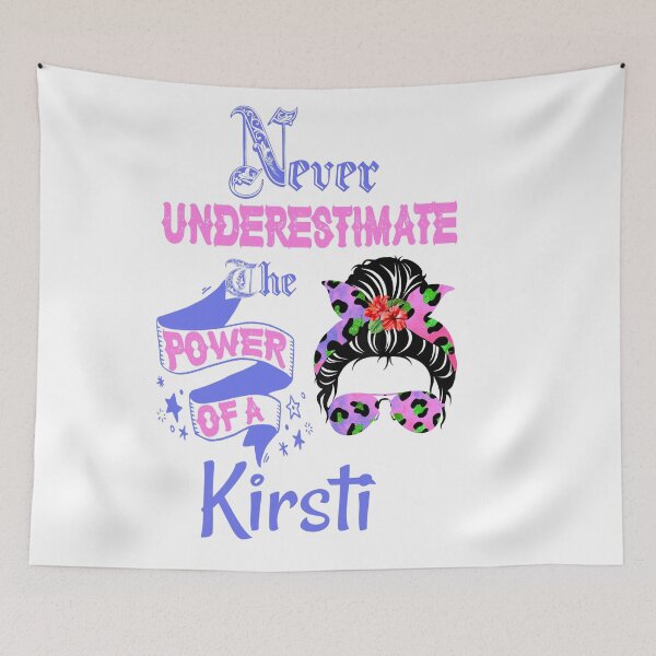 Item preview, Purple Cheetah print messy bun Never underestimate the power of a Kirsti  - Never Underestimate  designed and sold by Designs Of all kinds.