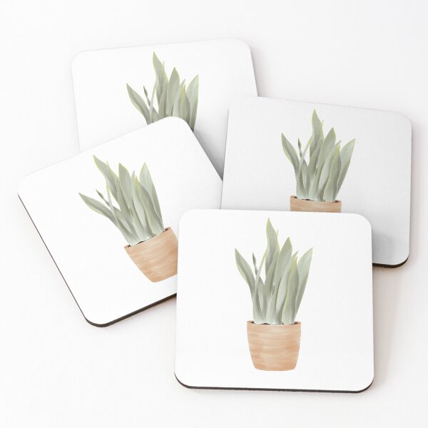 Item preview, Snake Plant | Water color designed and sold by MakeaMillen.