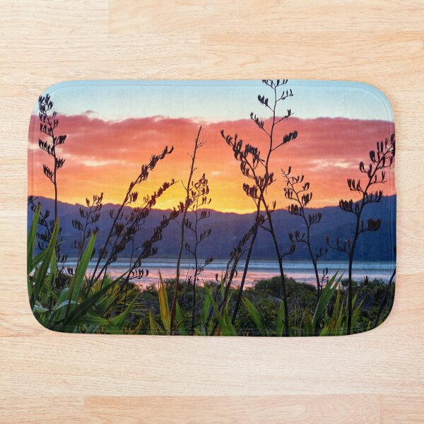 Flax Sunset Bath Mat