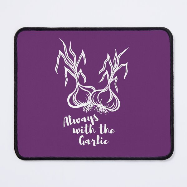 Item preview, Always with the Garlic | Garlic Bulbs Design designed and sold by Monochromatics by Corie Mae Dark.