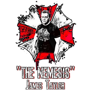 Artwork thumbnail, "The Nemesis“ James Taylor Official TBW Merchandise by Tennessee Backyard Wrestling