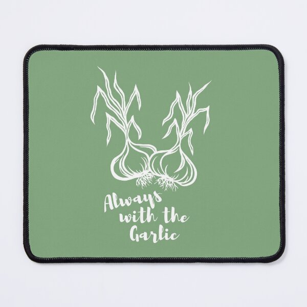 Item preview, Always with the Garlic | Garlic Bulbs Design designed and sold by Monochromatics by Corie Mae Dark.