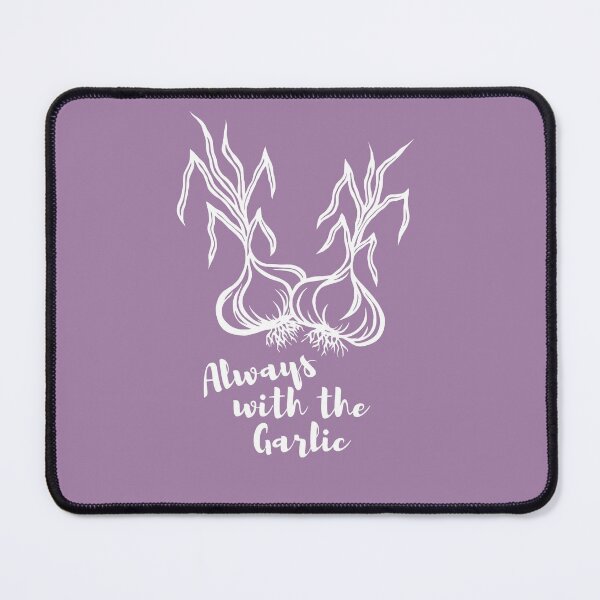 Item preview, Always with the Garlic | Garlic Bulbs Design designed and sold by Monochromatics by Corie Mae Dark.