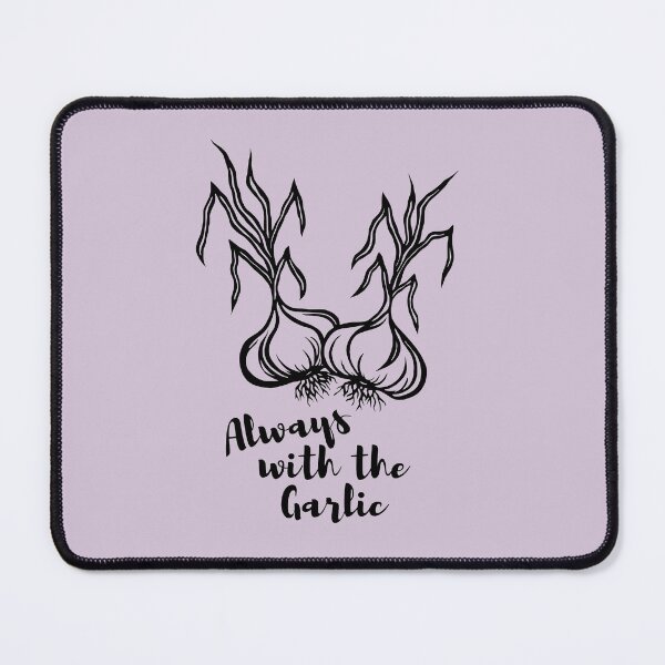 Item preview, Always with the Garlic | Garlic Bulbs Design designed and sold by Monochromatics by Corie Mae Dark.