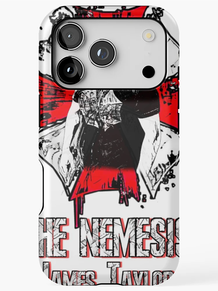 Thumbnail 1 of 4, iPhone Case, "The Nemesis“ James Taylor Official TBW Merchandise designed and sold by Tennessee Backyard Wrestling.
