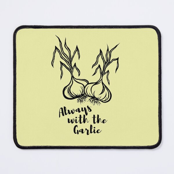Item preview, Always with the Garlic | Garlic Bulbs Design designed and sold by Monochromatics by Corie Mae Dark.