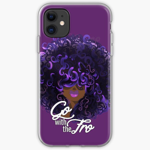 Go with the Fro-Variant iPhone Soft Case