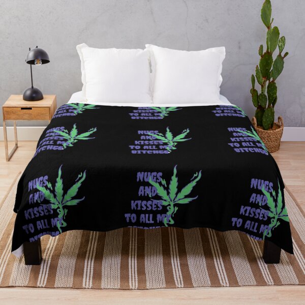 Item preview, Nugs and kisses to all my bit**es -Funny Weed Stoned Saying designed and sold by Red-ElYoubi.