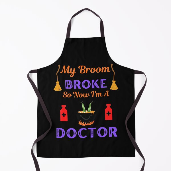 Item preview, My Broom Broke So I Became A Doctor designed and sold by WoodburyLake.