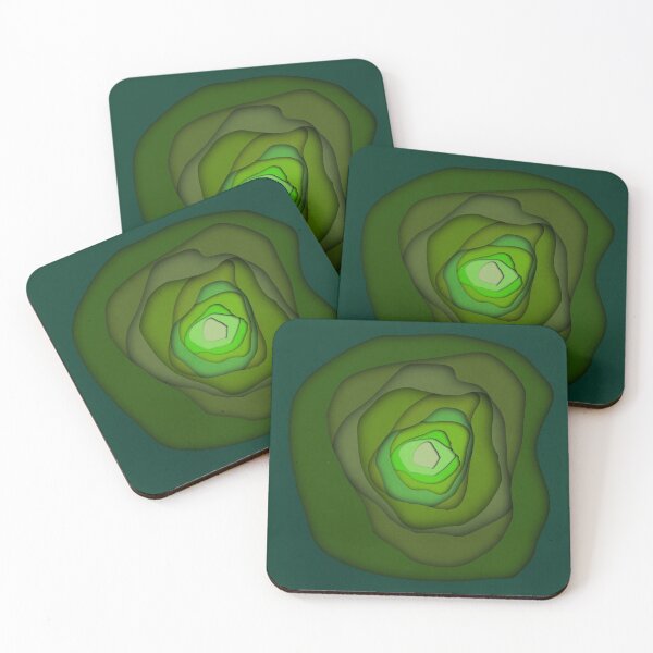 Item preview, Green hole abstract designed and sold by sarcohpagus.