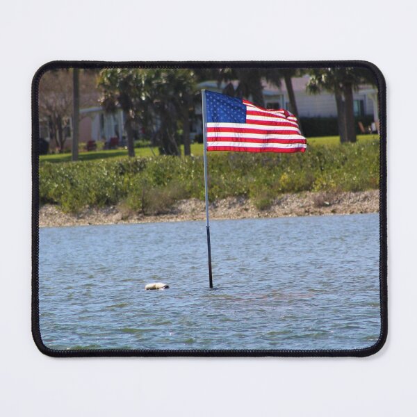 Artikelvorschau, Amerikanische Flagge, die einen Krabbentopf markiert entworfen und verkauft von banditandkoko.