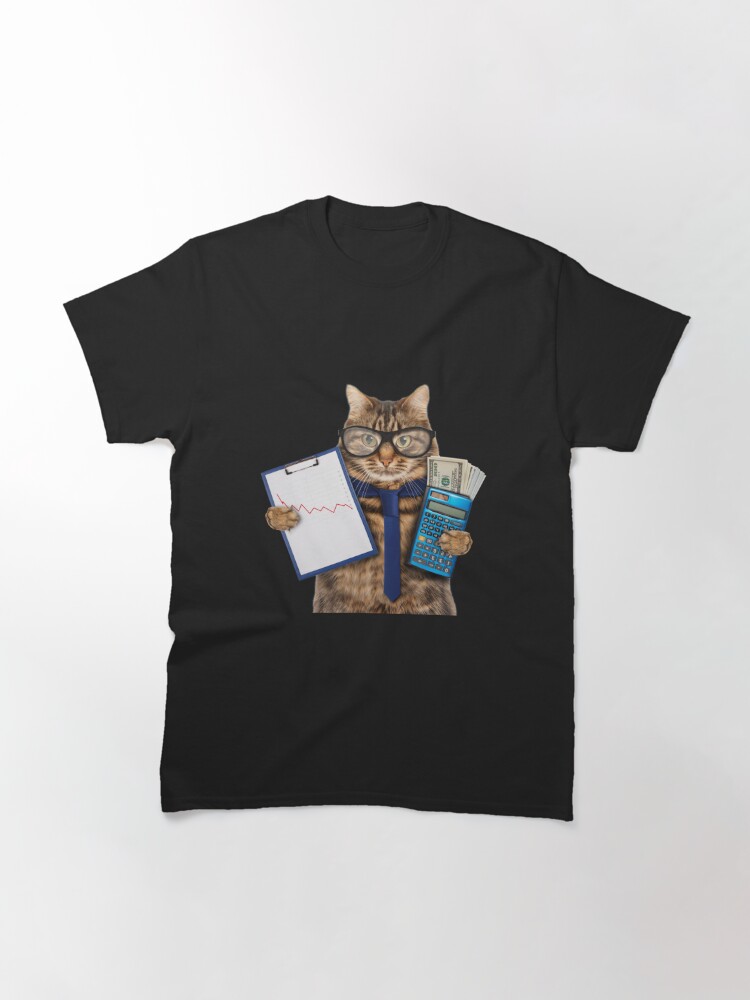 Vista alternativa de Camiseta clásica Administrador de gatos