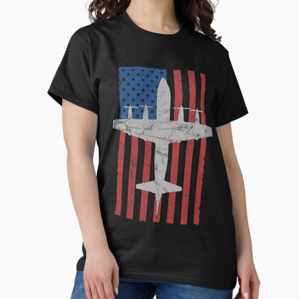 Item preview, P-3 Orion American Flag Vintage designed and sold by RealPilotDesign.