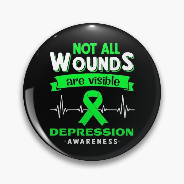 Item preview, Depression Awareness Not All Wounds Are Visible designed and sold by Victormoratalla.