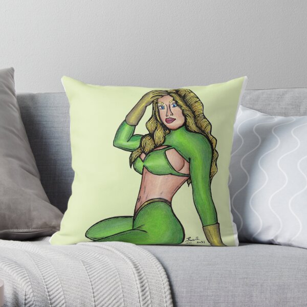 Women Of Strength 2, Power Throw Pillow