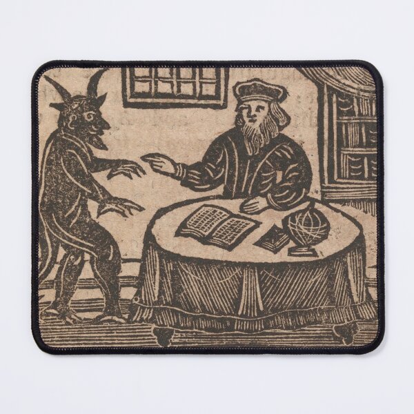 Item preview, A Devil and a Philosopher  designed and sold by weirdarthistory.