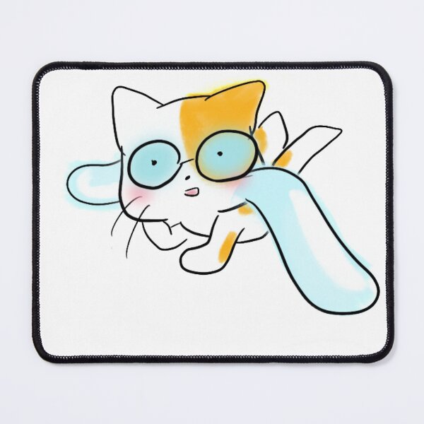 Item preview, fairy cat with glasses designed and sold by kimbasmama.