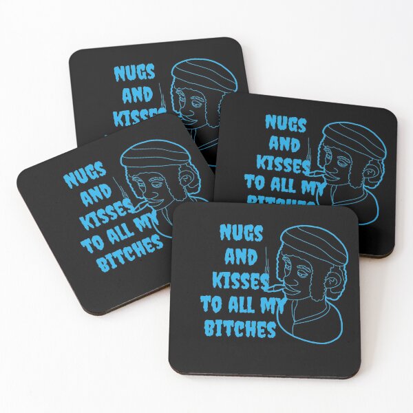 Item preview, Nugs and kisses to all my bit**es -Funny Weed Stoned Saying designed and sold by Red-ElYoubi.