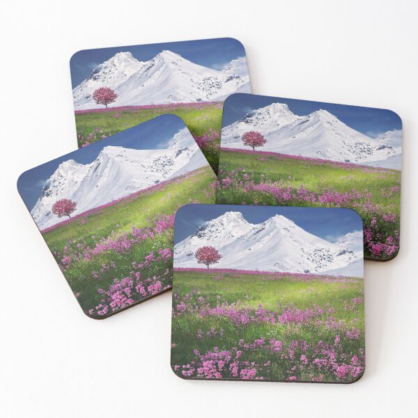 Item preview, Snowy Mountain Meadow designed and sold by Arbrew.