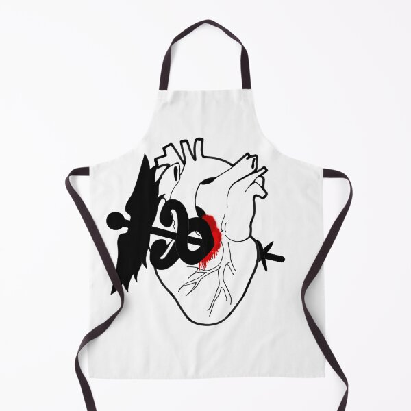 Item preview, Rod of Asclepius through heart designed and sold by OberArt.