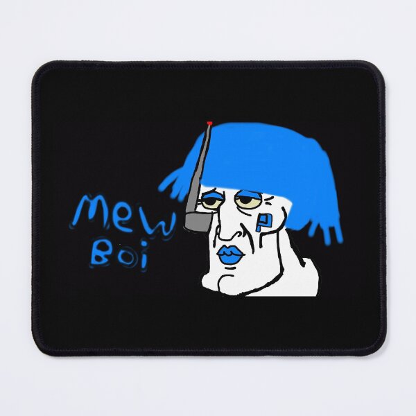 Item preview, mew boi designed and sold by dankzerobeat420.