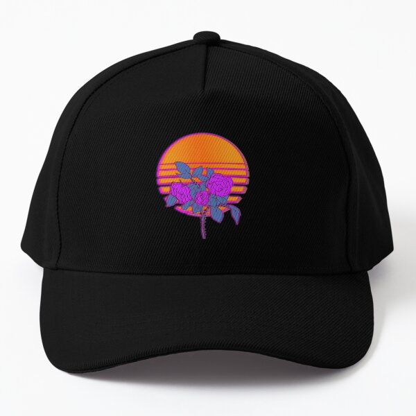 Shekinah Guab X T.Kanero - Purple Roses Vintage Set Baseball Cap