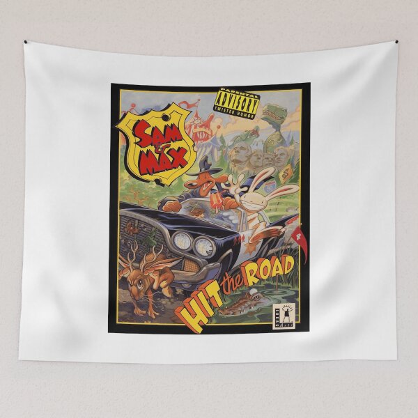Item preview, Occupiers Of A Universe Sam And Max Typical Fictional Characters  Hit Road Poster Dark Offensive designed and sold by HolberSamAndMax.