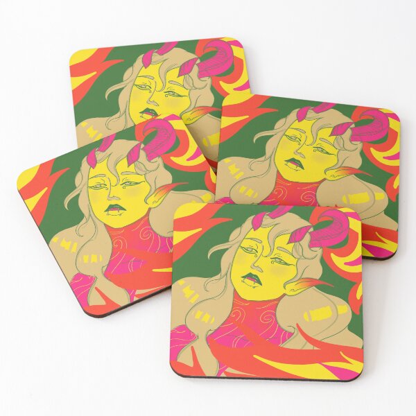 Item preview, Colorful Tiefling  designed and sold by Alien Fae.