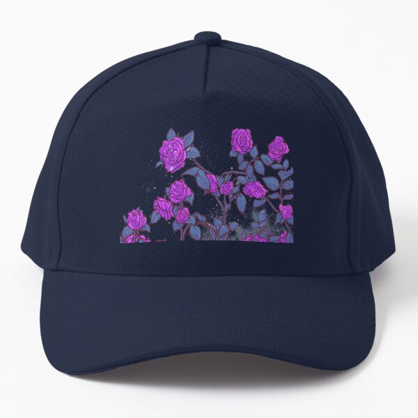 Shekinah Guab X T.Kanero - Purple Roses Baseball Cap